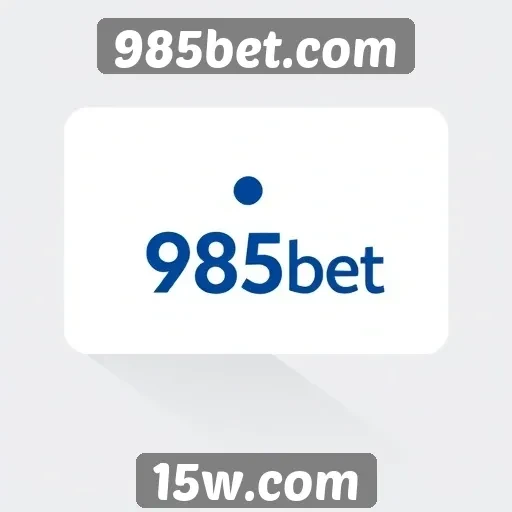Acessibilidade e design do site 985bet.com